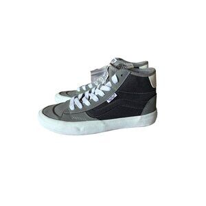 Vans Grey and White The Lizzie Women's Size 5 Shoes Skateboard Sk8 Hi Sneaker
